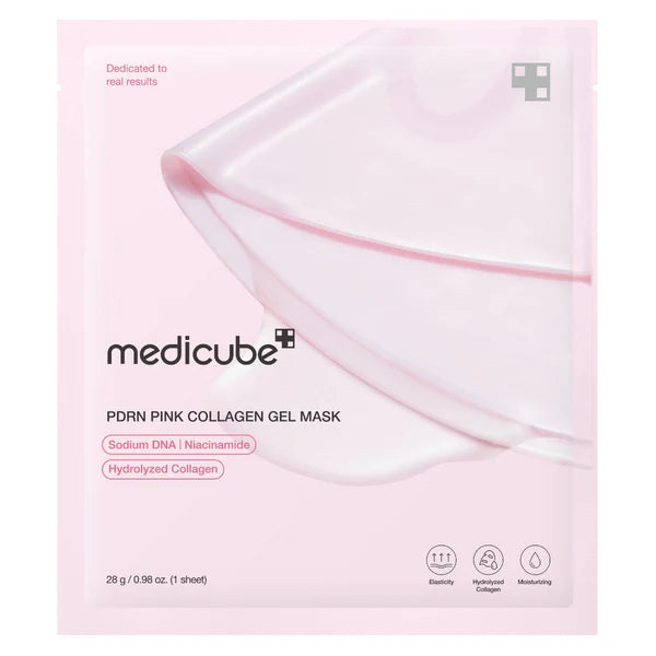 PDRN Pink Collagen Gel Mask - Box of 4 Masks